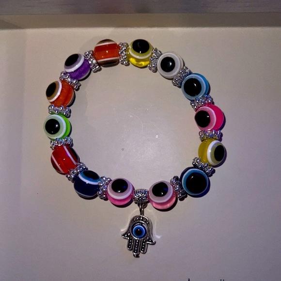Jewelry - Evil eye multicolor bracelet
